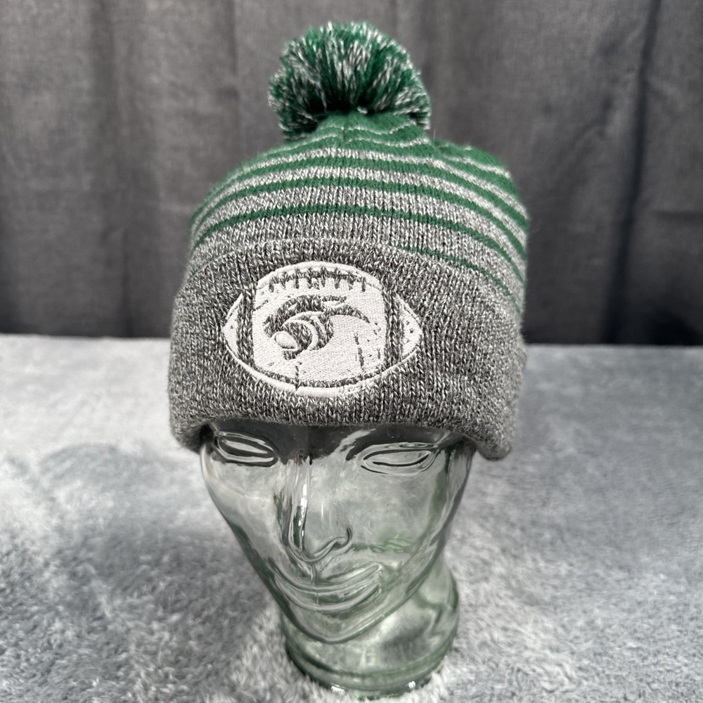 Missouri Tigers NCAA Pennant Pom Pom Beanie Hat Grey Football Cap Fleece